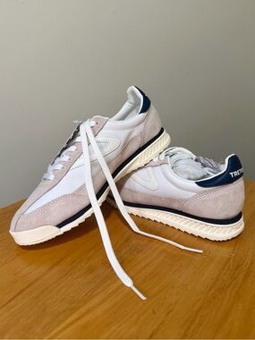 Tretorn Rawlins 8 Shoes Size 5.5 Dark Icing / Vintage White